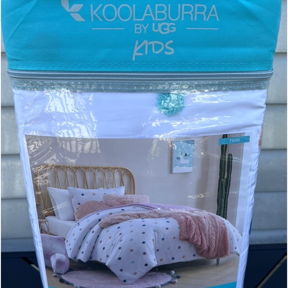 UGG Hannah Twin Comforter Set with Sham New - Picture 2 of 4